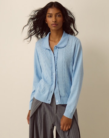Monsoon Carey Cable Knit Cardigan