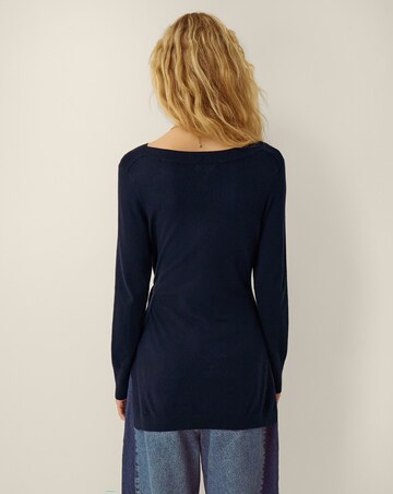 Monsoon Tina Tie Side Jumper