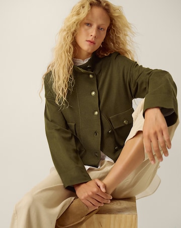 Monsoon Naya High Neck Knitted Jacket