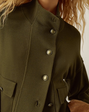 Monsoon Naya High Neck Knitted Jacket