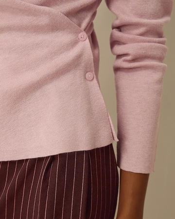 Monsoon Dora Drape Knitted Top