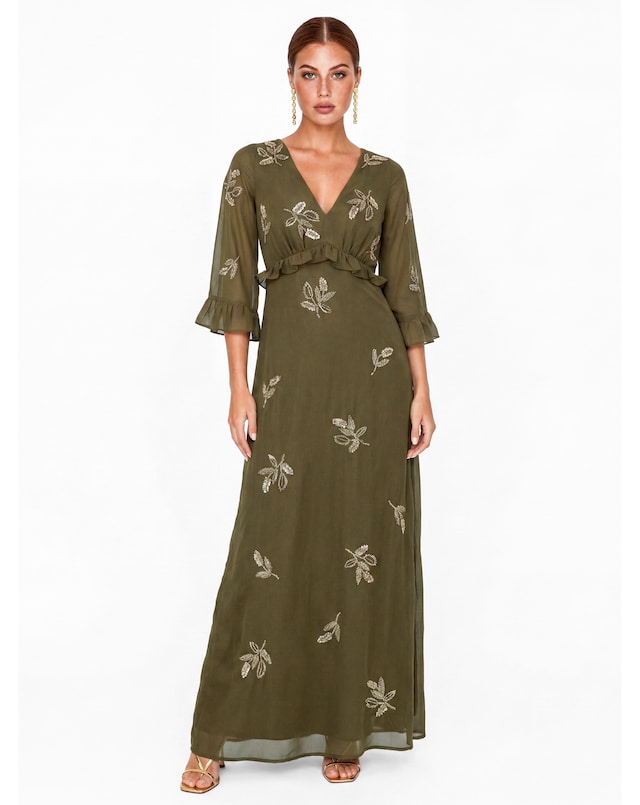 Maya Deluxe Embellished Maxi Dress