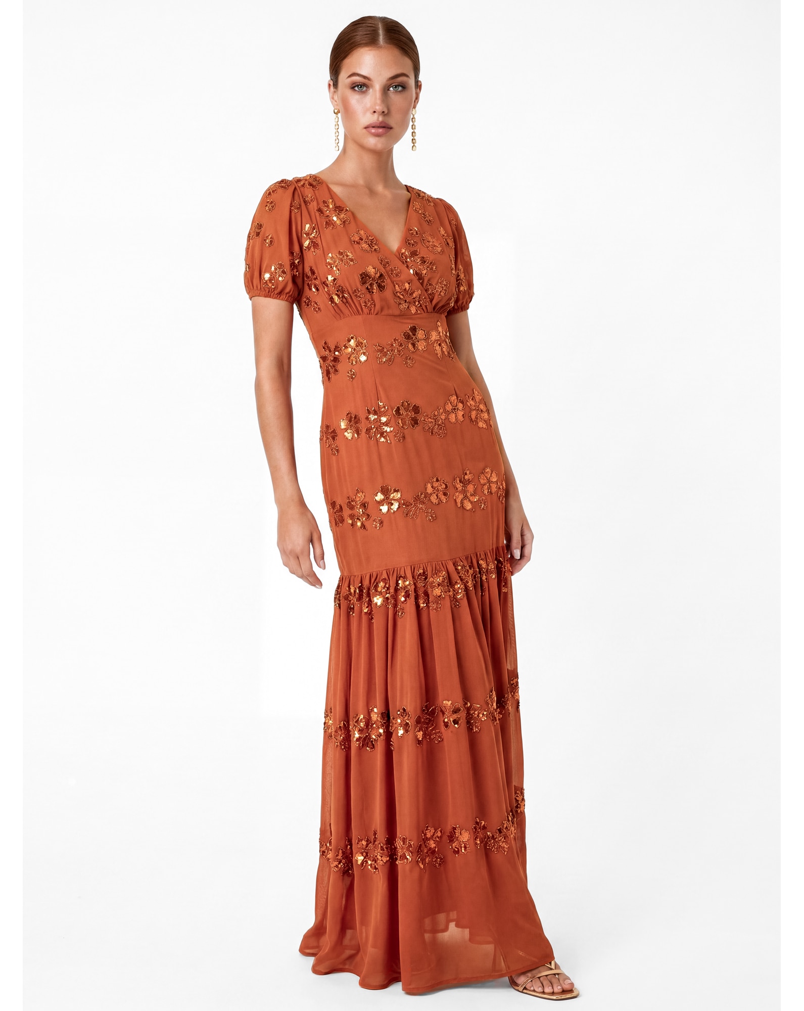 Maya Deluxe Embellished Maxi Dress