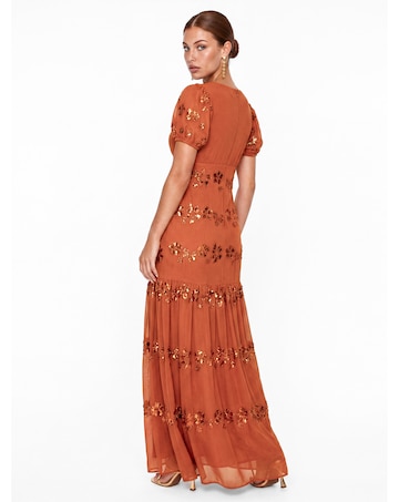Maya Deluxe Embellished Maxi Dress