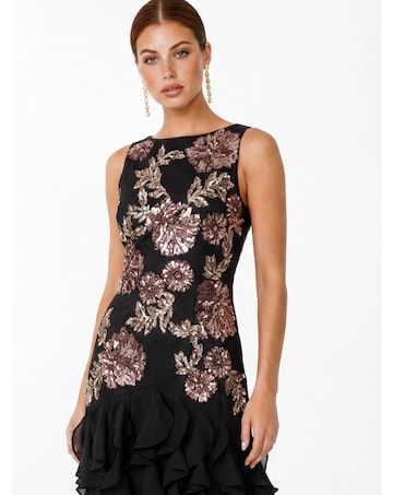 Maya Deluxe Embellished Maxi Dress