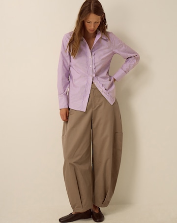 Monsoon Sabrina Scallop Stripe Shirt