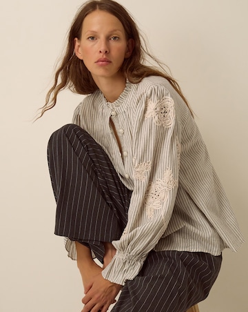 Monsoon Iris Cornelli Stripe Shirt