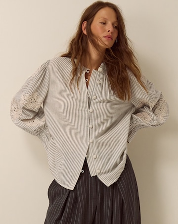 Monsoon Iris Cornelli Stripe Shirt