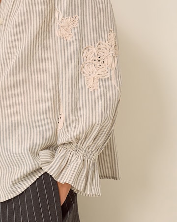 Monsoon Iris Cornelli Stripe Shirt