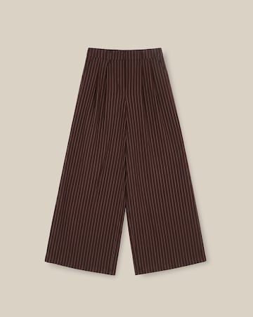 Monsoon Jen Pinstripe Wide Leg Trousers