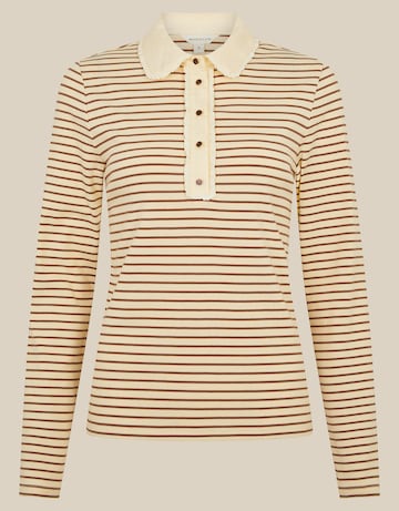 Monsoon Stacy Stripe Jersey Polo Top