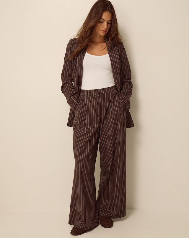 Monsoon Jen Pinstripe Blazer