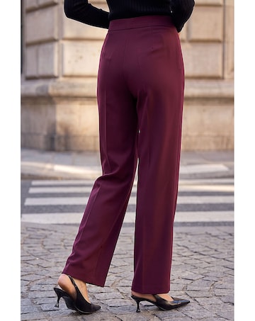 Roman Petite Straight Leg Ponte Trouser