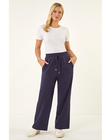 Roman Petite Drawstring Ponte Trouser