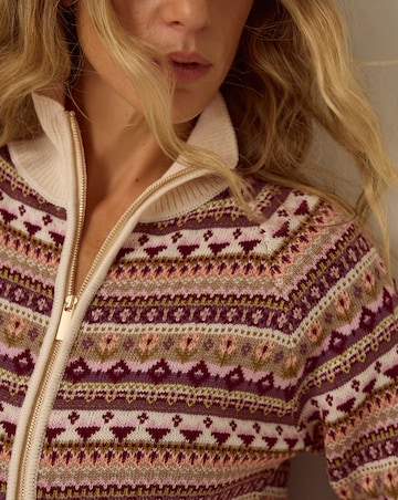 Monsoon Fie Fair Isle Cardigan