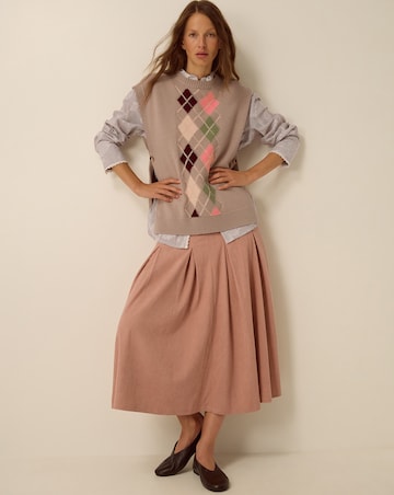 Monsoon Ariana Argyle Knitted Vest