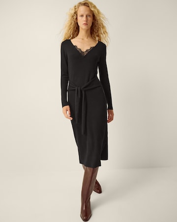Monsoon Lulu Lace Knitted Midi Dress