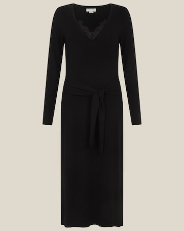 Monsoon Lulu Lace Knitted Midi Dress