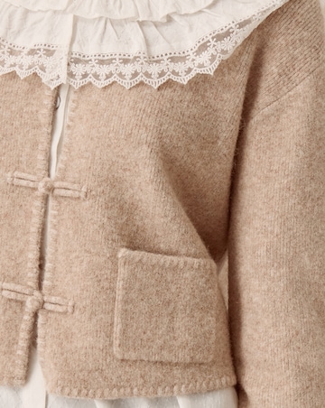Monsoon Neve Knot Button Cardigan