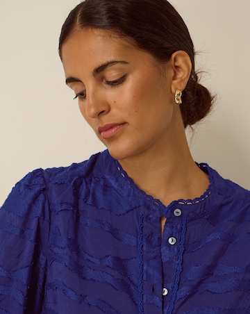 Monsoon Jane Jacquard Blouse