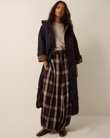 Monsoon Andi Quilted Longline Coat