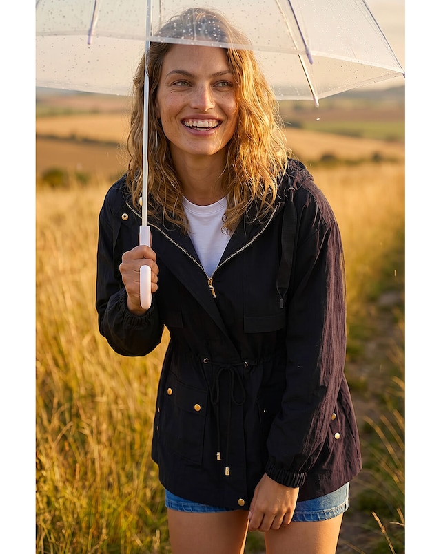 Roman Shower Resistant Rain Jacket