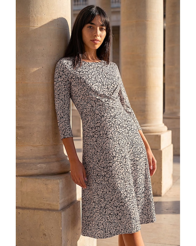 Roman Petite Twist Front Dress