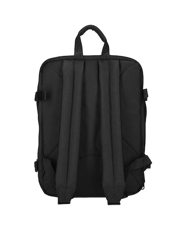 Enrico Benetti Amsterdam Polyester 17" Laptop Rucksack Underseat Bag