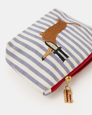 Accessorize Sausage Dog Stripe Purse