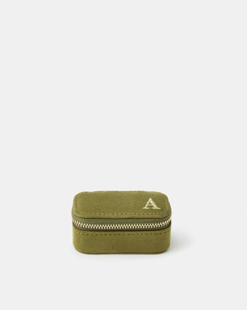 Accessorize Suede Initial Jewellery Box