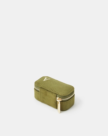 Accessorize Suede Initial Jewellery Box