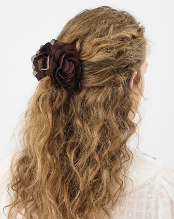 Accessorize Chiffon Flower Claw Clip