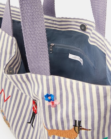 Accessorize London Stripe Shopper Bag