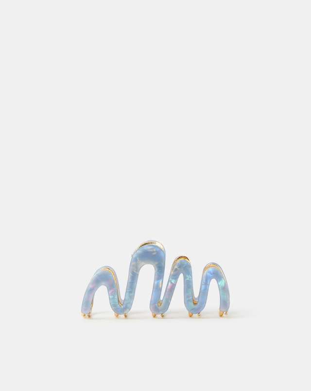 Accessorize Wiggle Resin Claw Clip