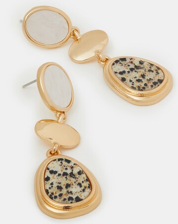 Accessorize Marbled Drop Earrings