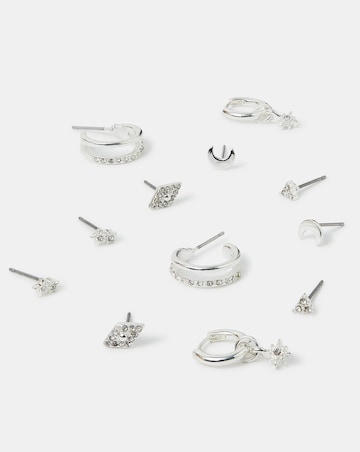 Accessorize 6pk Starry Night Earrings