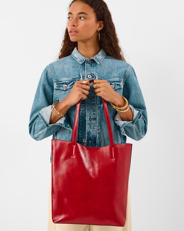 Accessorize Faux Leather Tote Bag