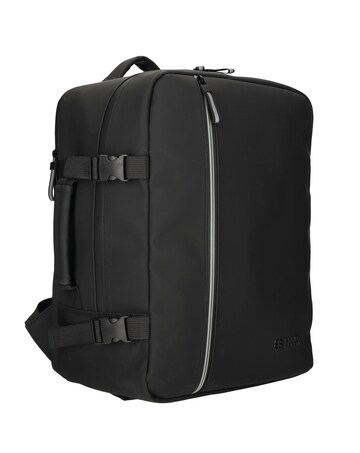 Enrico Benetti Bergen Vegan Leather 17" Laptop Rucksack Underseat Bag