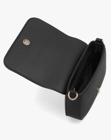 Valentino Bags Bianka Flapover Black Cross-Body Bag