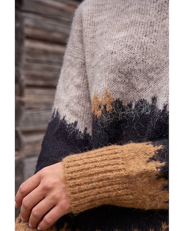 Roman Petite Abstract Knit Jumper