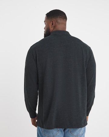 Polo Ralph Lauren Long Sleeve Script Logo Polo - Black