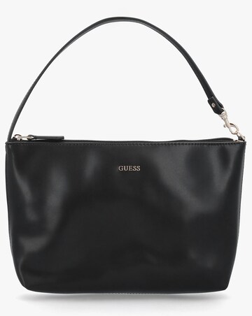Guess Vikky II Natural Black Beachy Tote Bag