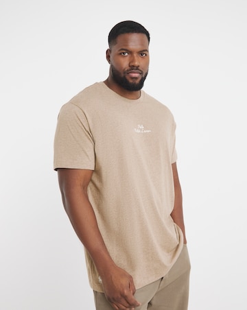 Polo Ralph Lauren Short Sleeve Script Logo T-Shirt - Brown