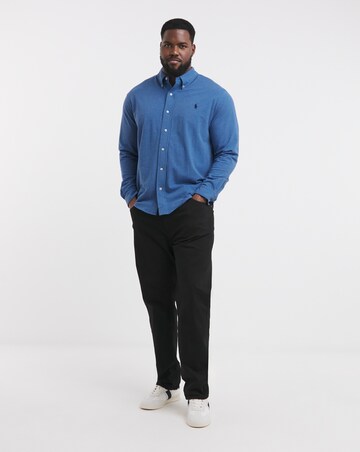 Polo Ralph Lauren Royal Long Sleeve Jersey Stretch Shirt