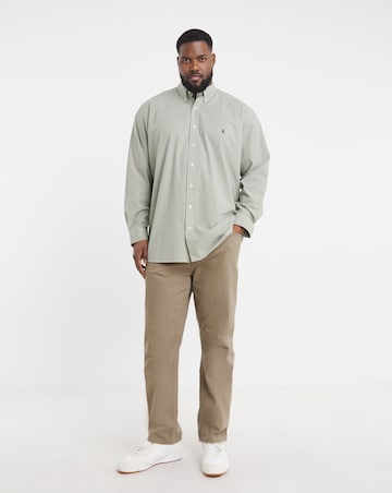 Polo Ralph Lauren Long Sleeve Gingham Stretch Poplin Shirt - Green Multi