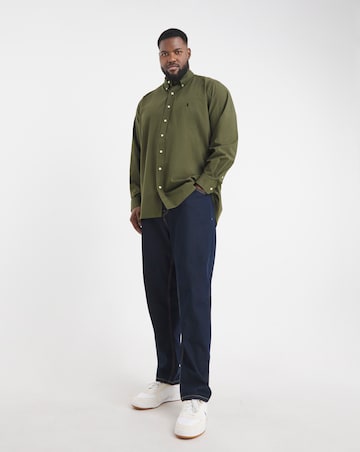 Polo Ralph Lauren Long Sleeve Stretch Poplin Shirt - Green