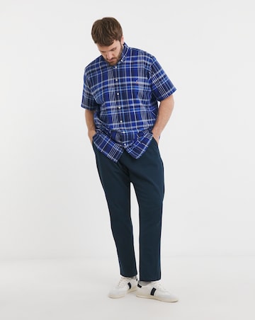 Polo Ralph Lauren Blue Check Short Sleeve Shirt