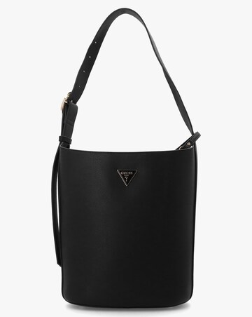 Guess Meridian II Black Bucket Bag