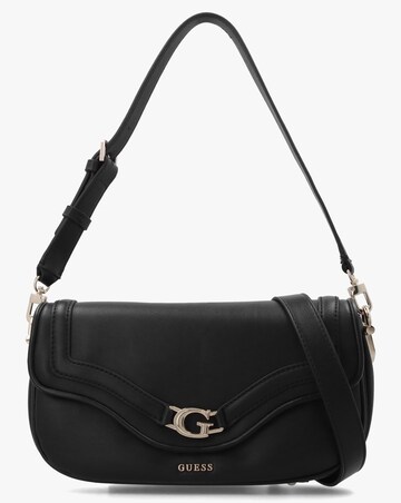 Guess Dea Flap Black Shoulder Bag