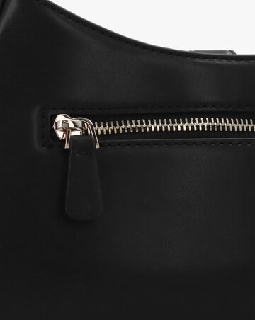 Guess Carrie Top Zip Black Shoulder Bag